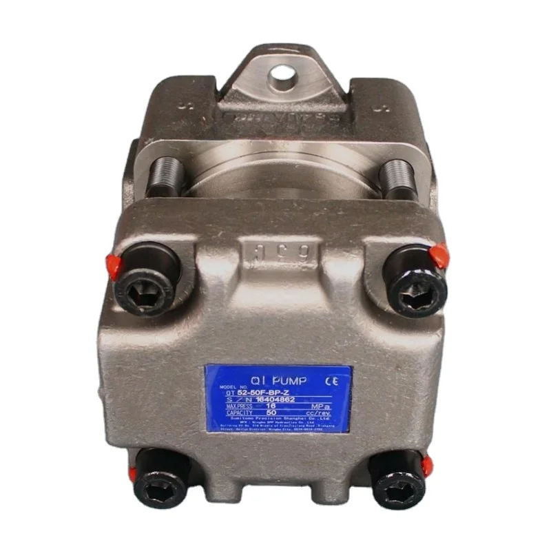 QT Series  QT32-12.5 QT32-16 QT42-20 QT63-100 QT41-50 Hydraulic Gear Pump
