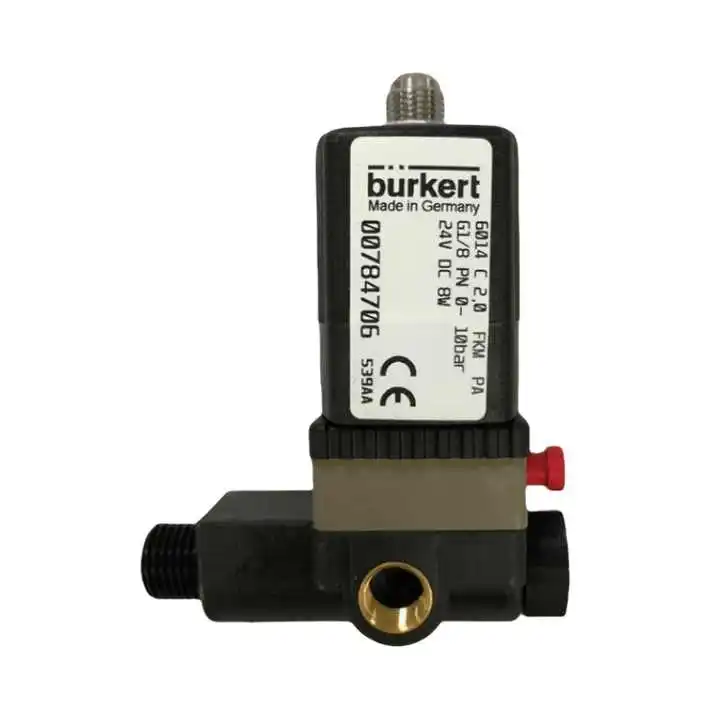 Burkert Type 6014 As Direct-acting 2/2-way Plunger Valve 00125348 00126149 SOLENOID VALVE 00126224 00125367 00125333 00125341