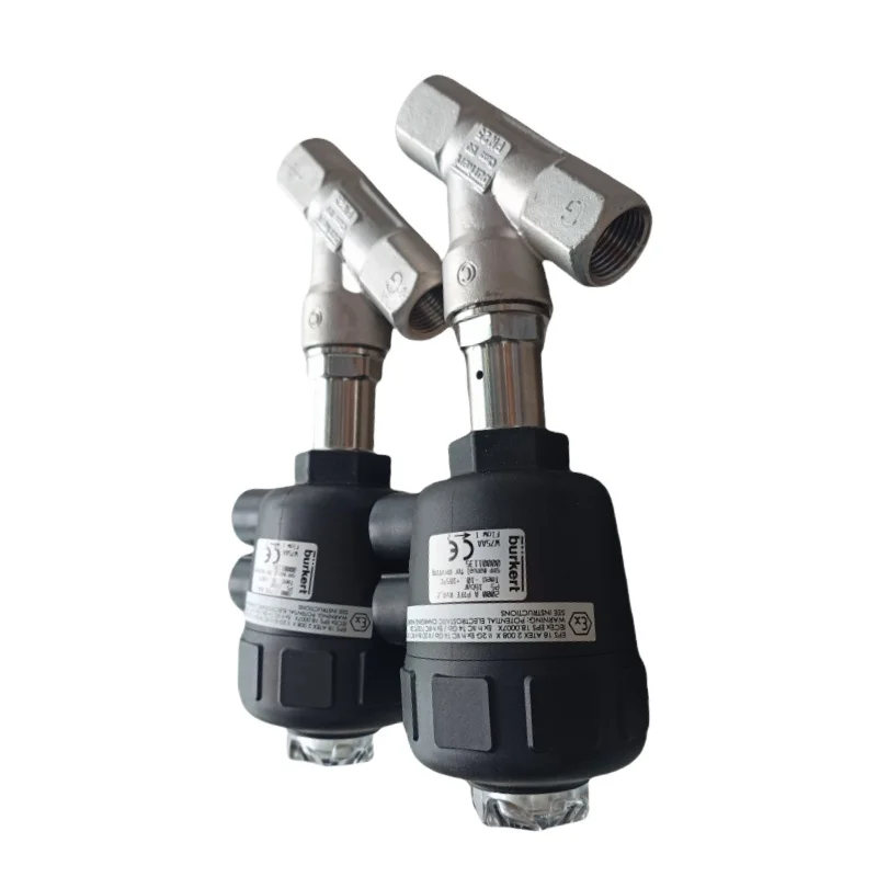 BURKERT 2000 Solenoid Valve 00001253 Pneumatic Valve 00001250 00001135 00179565 00001422 Pneumatic Angle Seat Valve 00178601