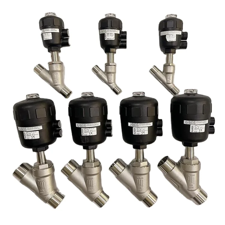 BURKERT 2000 TYPE Solenoid Valve 00001253 Pneumatic Valve 00125387 00001397 00001395 Stainless Steel Angle Seat Valve 00001137