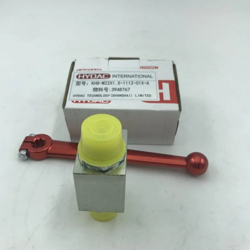 KHB Series Hydraulic Valve KHB-G3/8-1112-03X-A KHB-G1/2-1112-01X-A KHB-08LR-1112-09X-A-SW09 Ball Valve