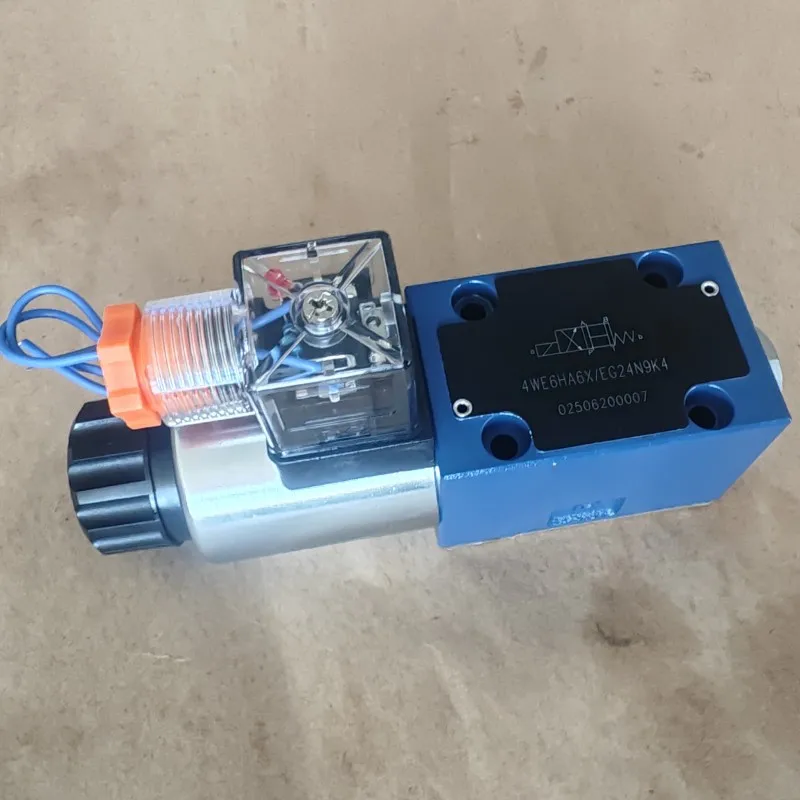 4WE6 Series Hydraulic Solenoid Valve 4WE6D6X/EW230NK4 4WE6D6X/EG24N9K4 4WE6D6X/EG24NK4