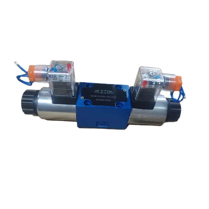 4DWG Series 4WE6 4WE10 4WEH16 4WEH25 Solenoid Directional Control Valves 4DWG6G60/AC220