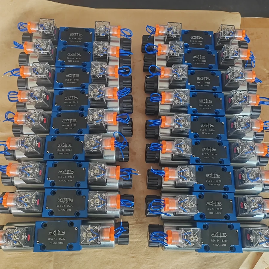 BE6 34 B220  BE6 34 B220 BE6 34 B220 Hydraulic Solenoid Operated Directional Valve BE6 34 B220