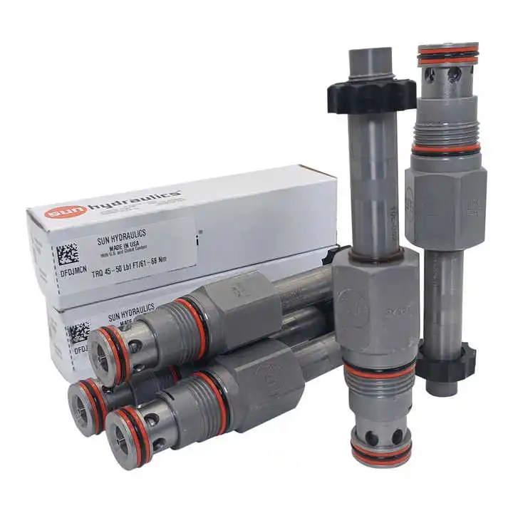 Original SUN Hydraulic Cartridge Valve DFDJ-MCN High Temperature and High Pressure Solenoid Valve CBCA-LAN PBHB-8WN RBAP-XAN