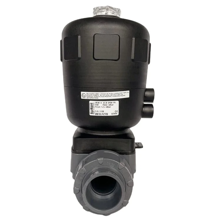 BURKERT TYPE 2030 Pneumatic  EPDM PTFE Diaphragm Valve SOLENOID VALVE 0031278