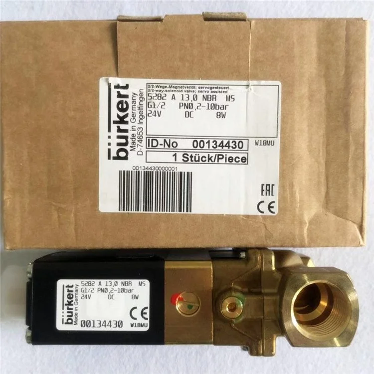 BURKERT 5281 TYPE SOLENOID VALVE WITH PIVOTED ARMATURE  00134317