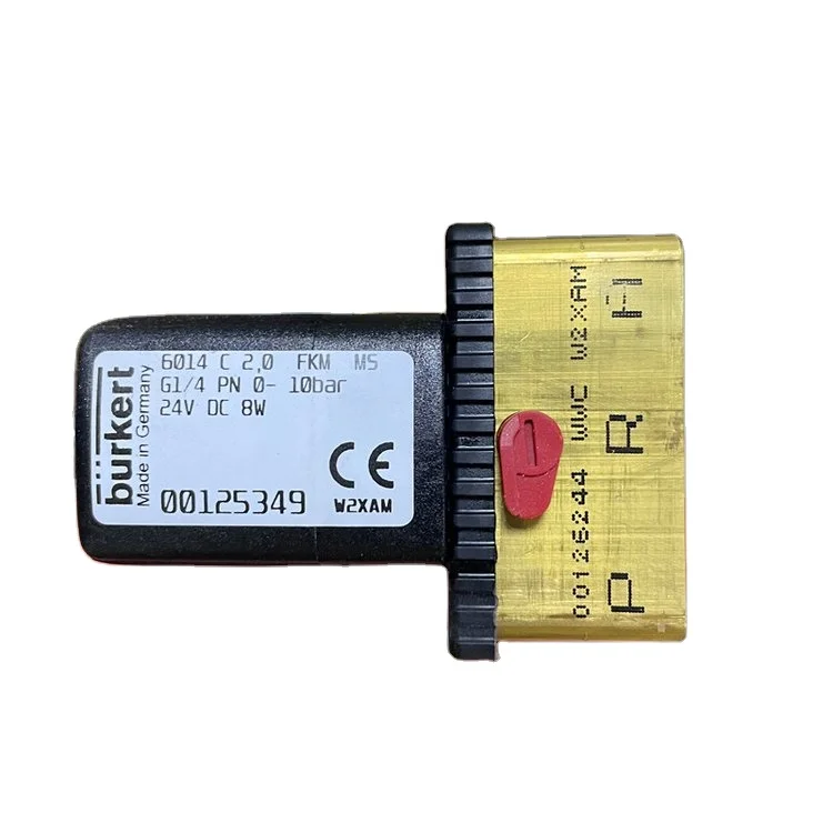 Burkert 6014 Type As Direct-acting 2/2-way Plunger Valve BURKERT TYPE SOLENOID VALVE 00125339