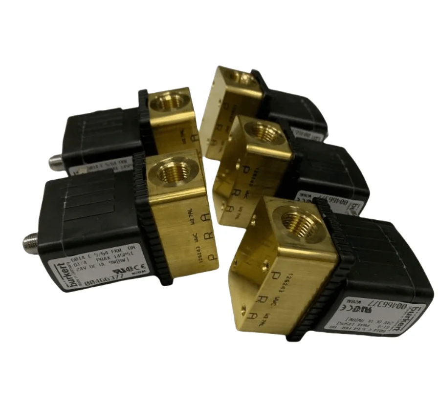 Burkert Type 6014 As Direct-acting 2/2-way Plunger Valve  0355C2.03.04.0G1/424VDC SOLENOID VALVE 00147718 00125349