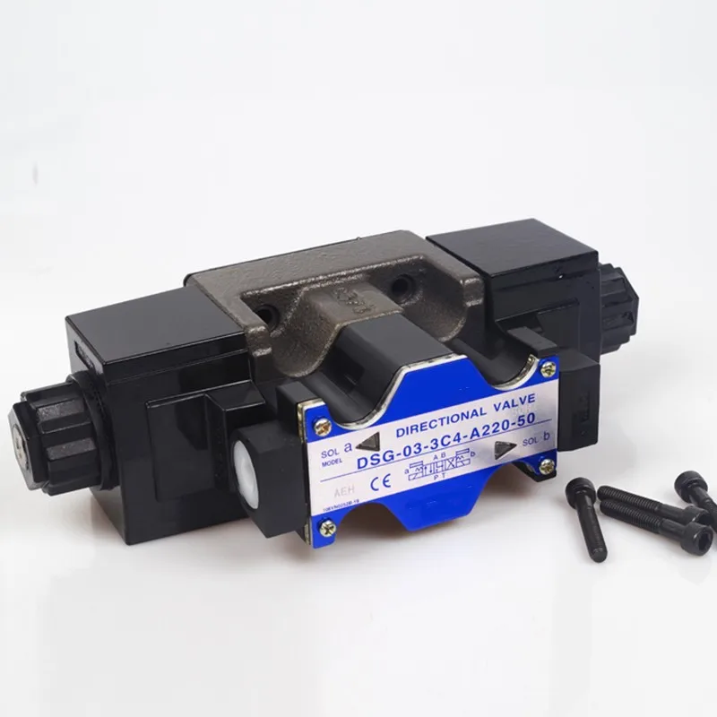 DSG Series Hydraulic  Solenoid Valve DSG-01-2B2-D24-N1-50 DSG-01-2B8-A220-N1-50 DSG-01-2B9B-D24-N1-50