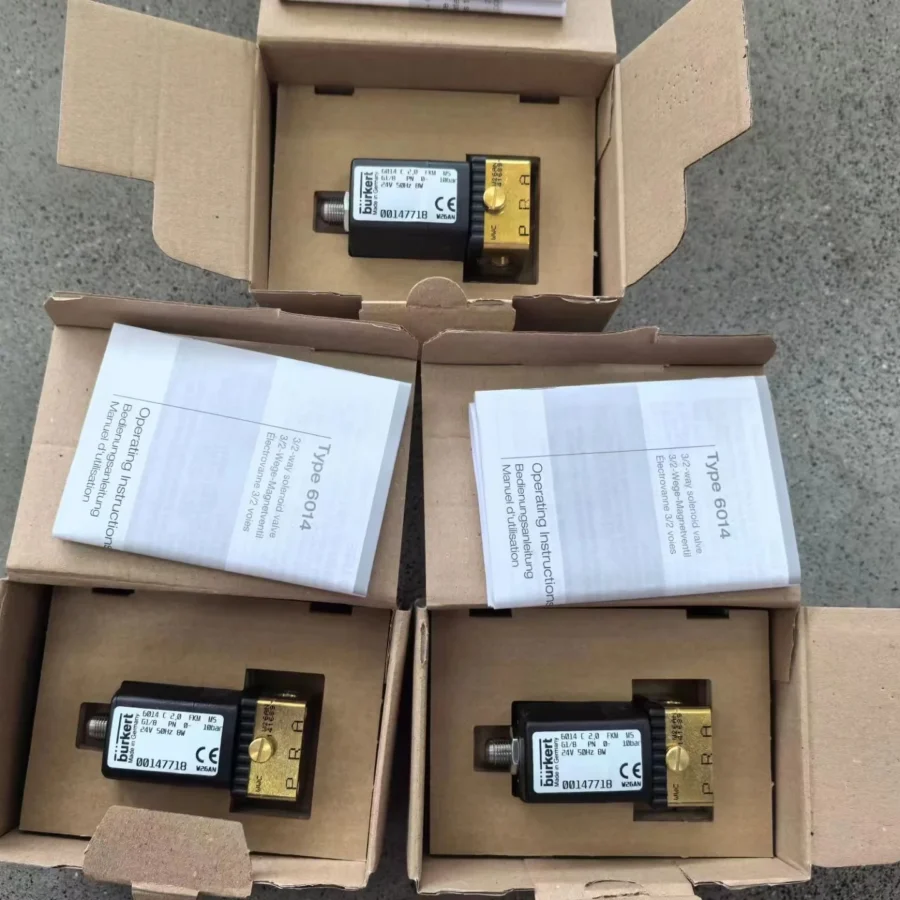 Burkert Type 6014  Dielectric Isolation Type Solenoid Valve 00069006 00357626 00787260 00126145 00126146