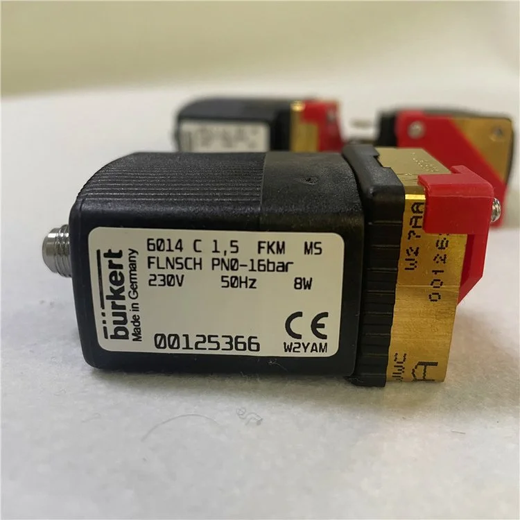 Burkert Type 6014 00126208  Dielectric Isolation Type Solenoid Valve 00239085 00255726 00125349