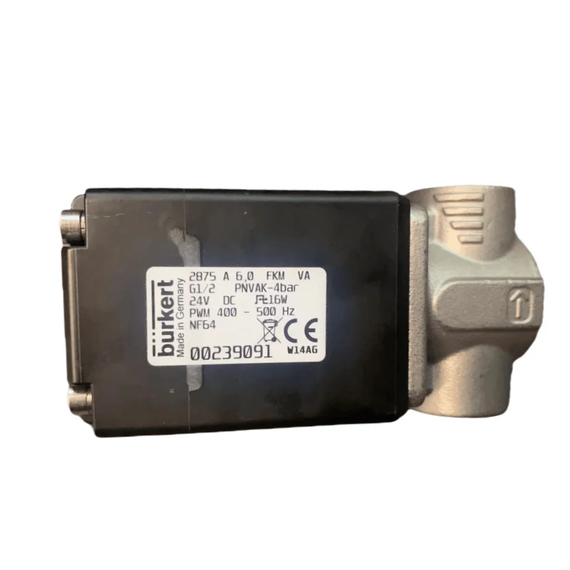 Burkert Type 2875 Direct-acting 2/2-way Plunger Valve BURKERT Stainless Steel Solenoid Valve 00239091 00136348 00236911