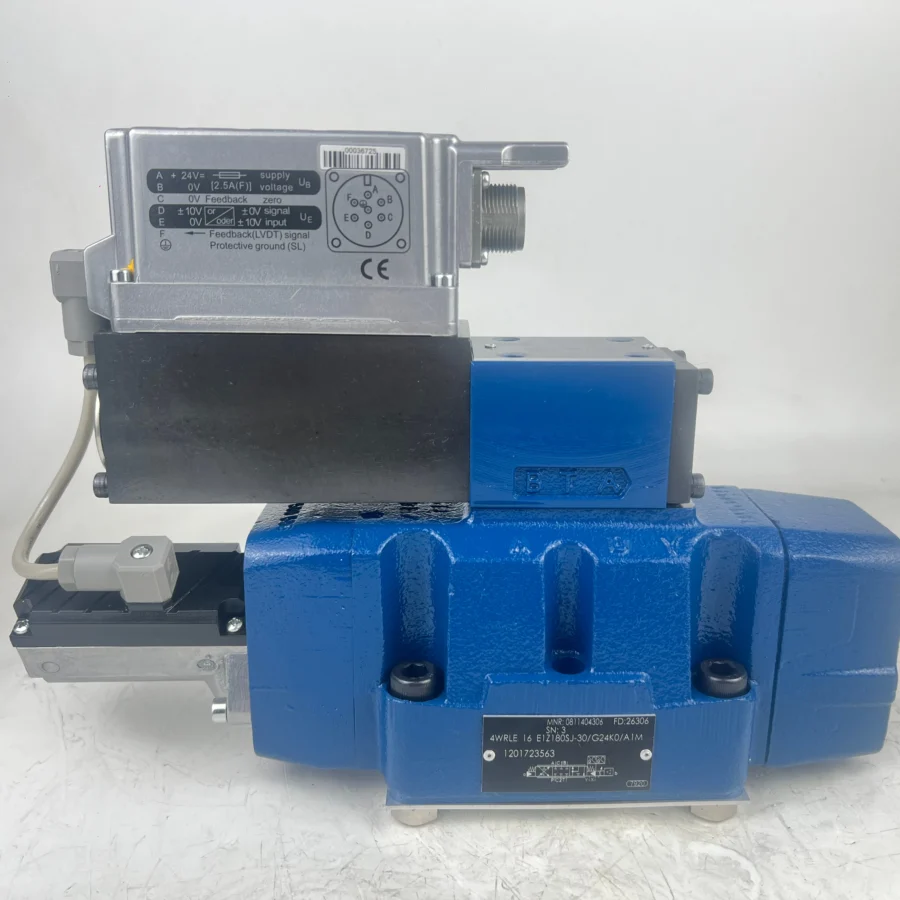 4WRKE Series Hydraulic Proportional Directional Valve 4WRKE16W6-220L-3X/6EG24EK31/A1D3M 4WRKE10W6-100L-3X/6EG24EK31/A1M