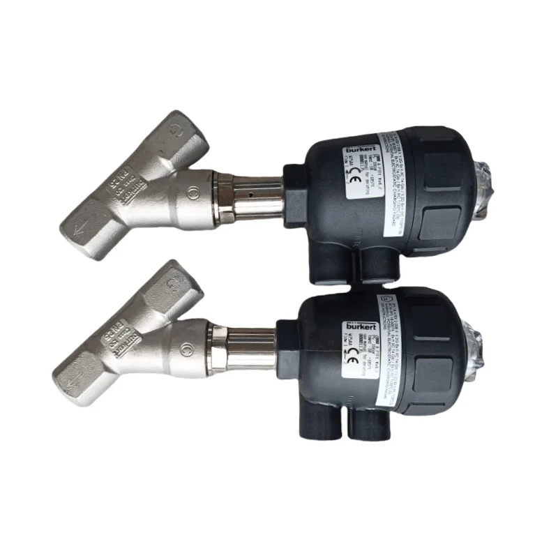 BURKERT 2000 TYPE Pneumatic Two Position Two Way Angle Seat Valve 001250 00001130 00140342 00142613 00002198 00002196 00001421