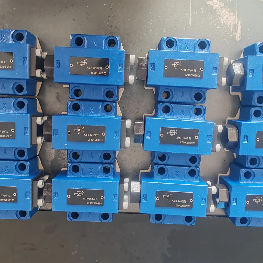 SL Series Pilot Operated Check Modular Valves Hydraulic Valves SL10PA1-4X/V Hydraulic Valve SL10PA1-4X/V