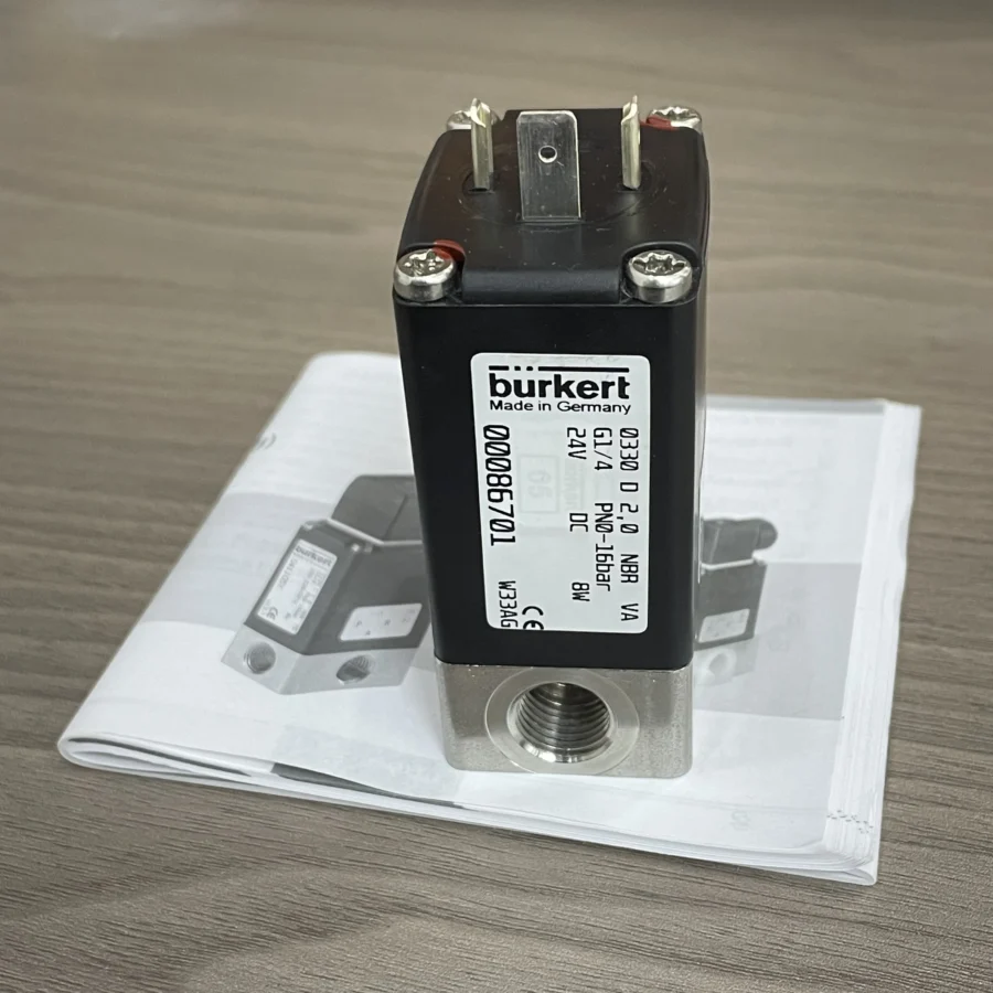 Burkert Type 0330 G1/4 Dielectric Isolation Type Solenoid Valve 00017102 00017103 00017289 00017416