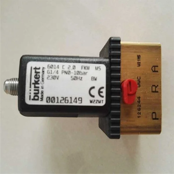 Burkert Type 6014 00126205 00126206  Dielectric Isolation Type Solenoid Valve 00239085 00255726 00125349