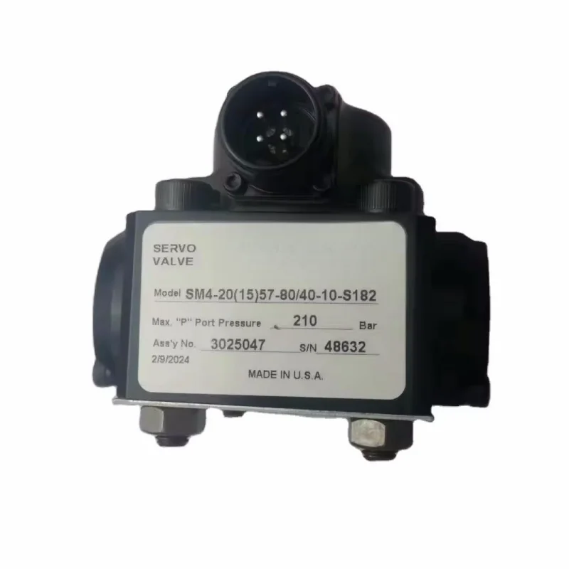 SM4 Series  SM4-20(20)76-80/40-10 SM4-20(15)57-80/40-10-S182 SM4-40(40)151-80/40-10-H919H Hydraulic Servo Valve
