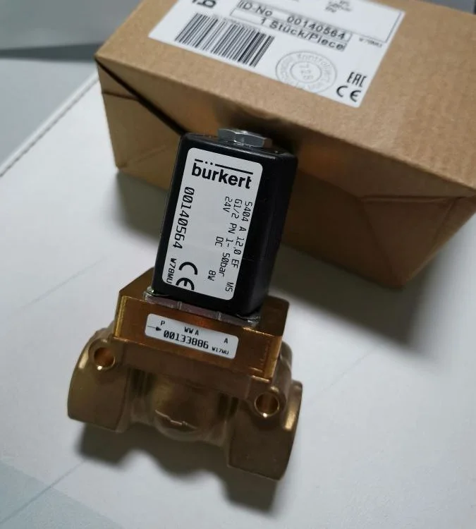 5404  Type Solenoid Valve BURKERT Servo Assisted Two-Position Two-Way Diaphragm Valve 00134590