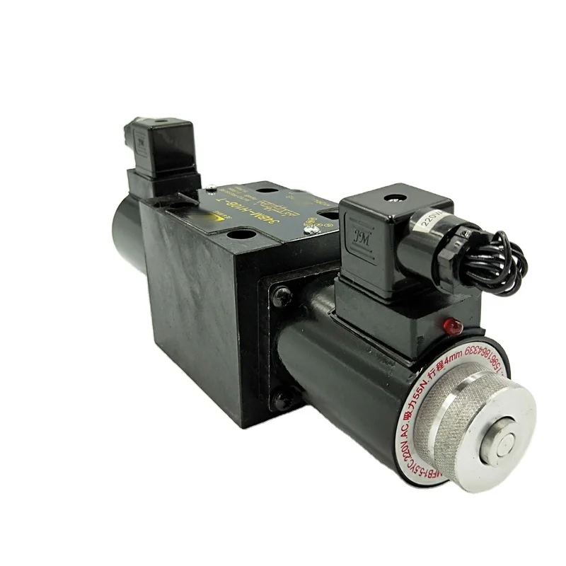 AC220V DC24V 34BM 34EY 34BY Serie 34BM-H10B-T Solenoid Directional Valve 34BO-H1OB-T 34BH-H10B-T 34BY-H10B-T 34BK-H10B-T