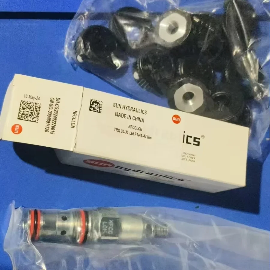 Sun Check Valve NFCC-LCN/LAN CXDA-XCN/XAN LOHD-XDN CAGA-LHN CSAB-XXN Hydraulics Origin Cartridge Counterbalance Valve NFCC LCN