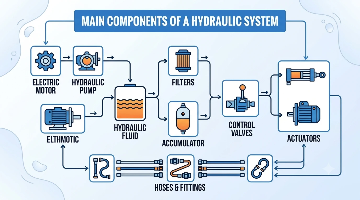 Components of Hydraulic System