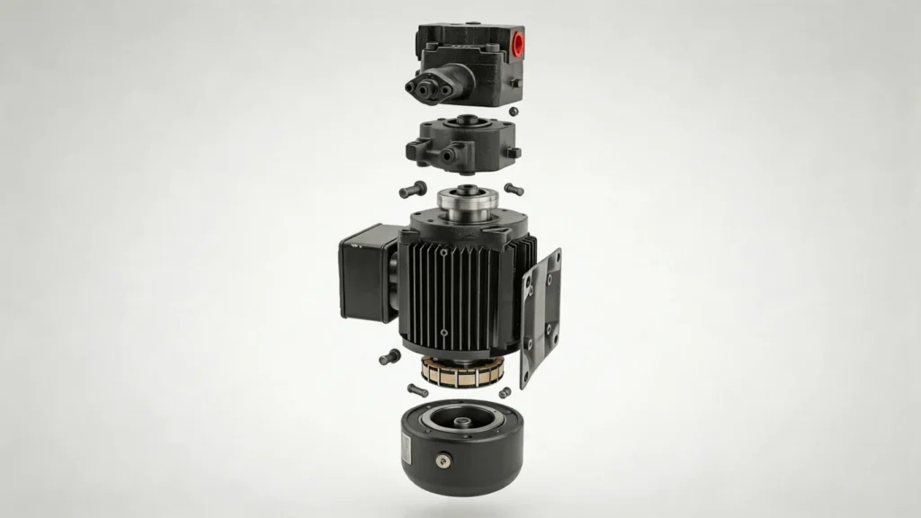 hydraulic vane motor
