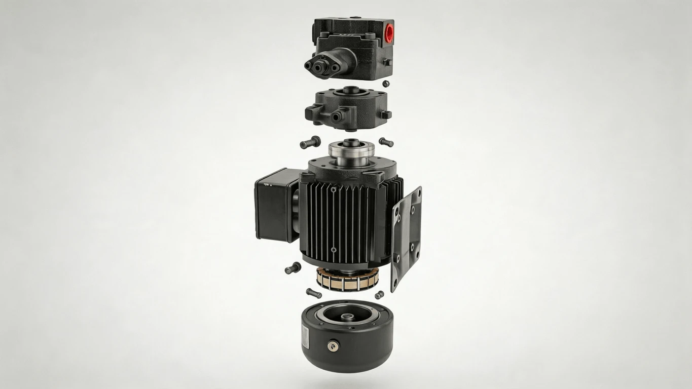 hydraulic vane motor