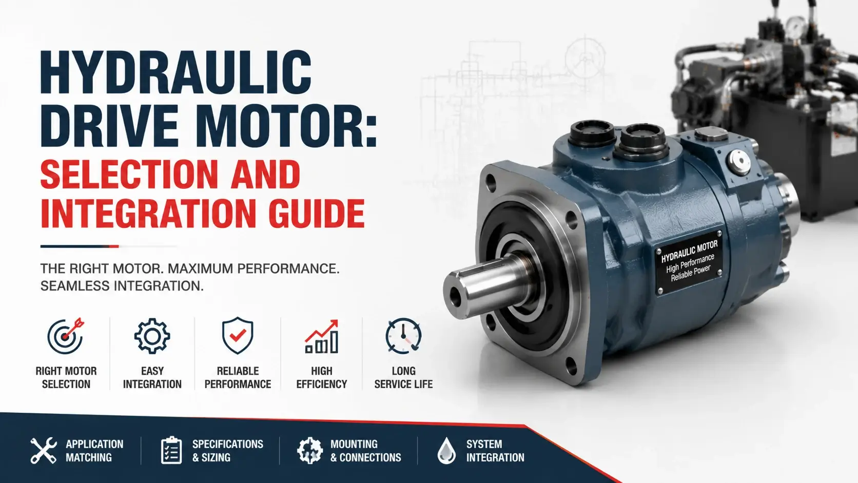 Hydraulic Drive Motor- Selection and Integration Guide