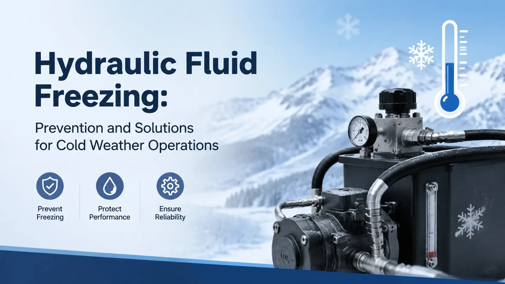 Hydraulic Fluid Freezing- Prevention and Solutions for Cold Weather Operations