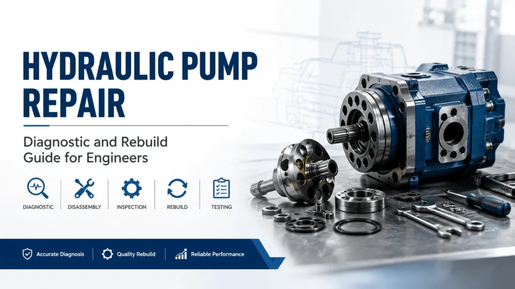 Hydraulic Pump Repair- Diagnostic and Rebuild Guide for Engineers