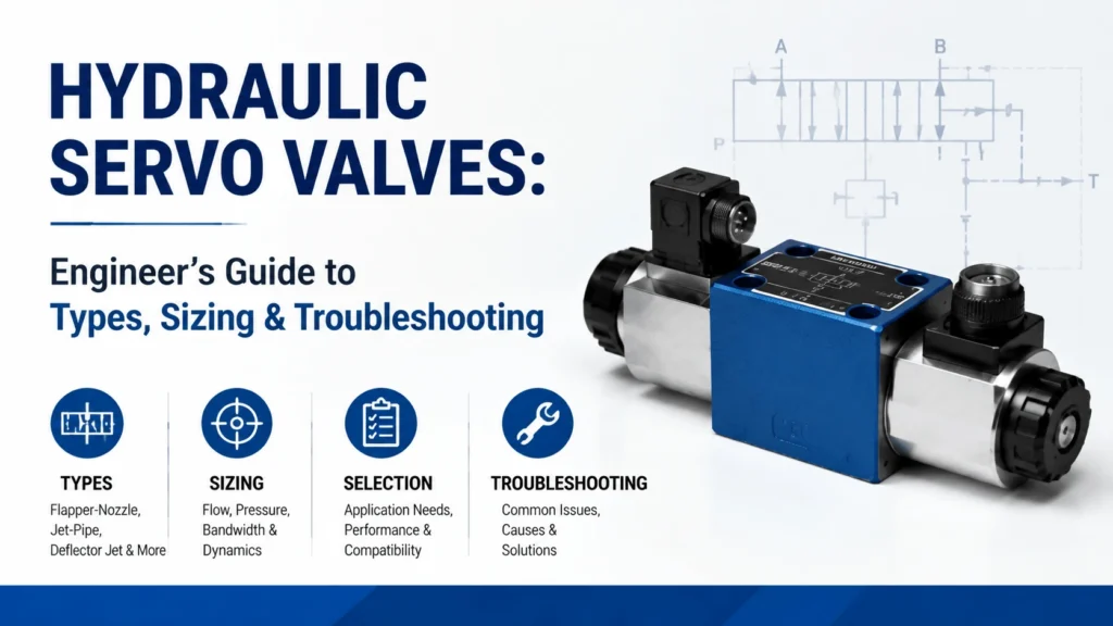 Hydraulic Servo Valves- Engineer's Guide to Types, Sizing & Troubleshooting