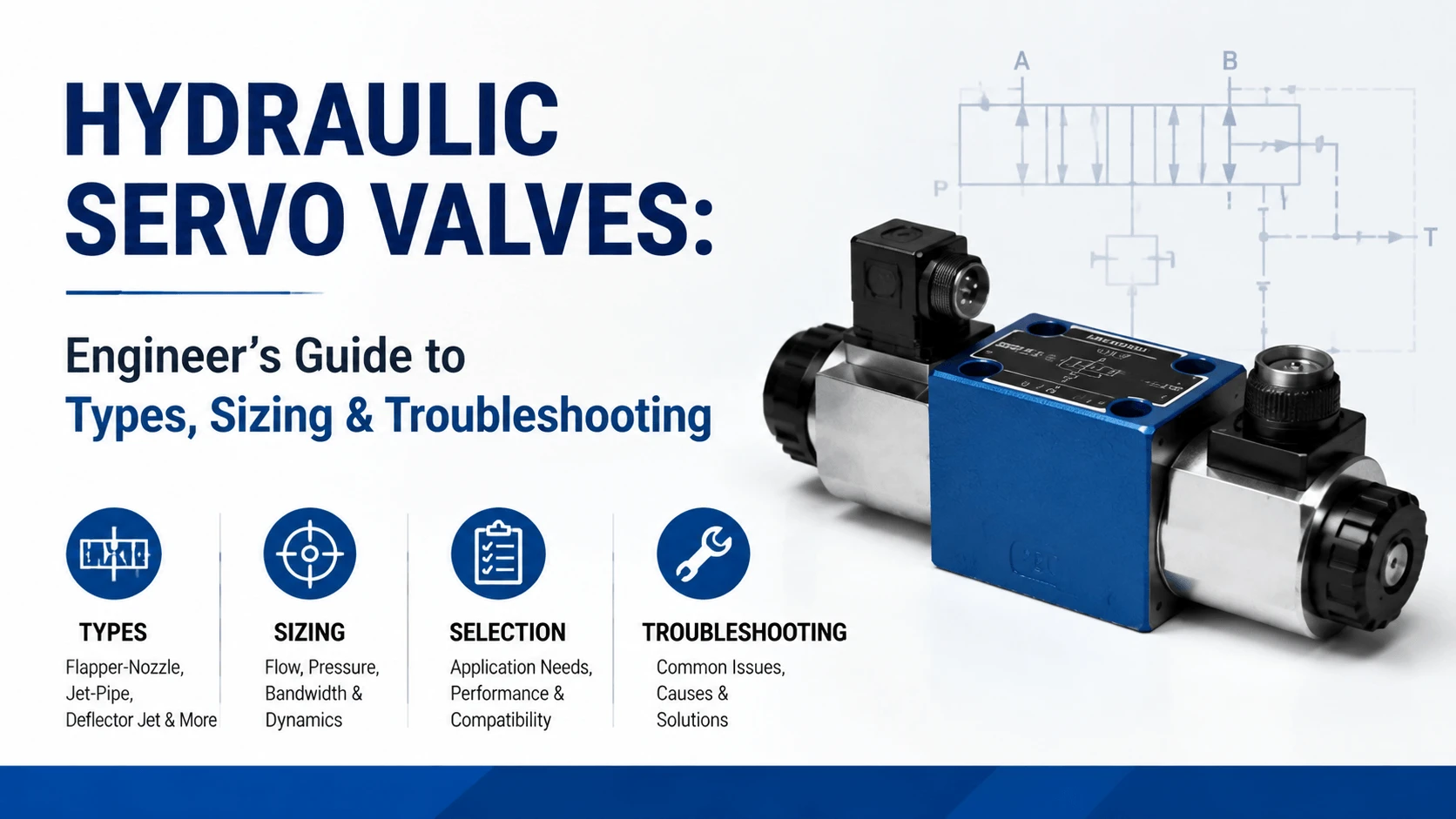 Hydraulic Servo Valves- Engineer's Guide to Types, Sizing & Troubleshooting