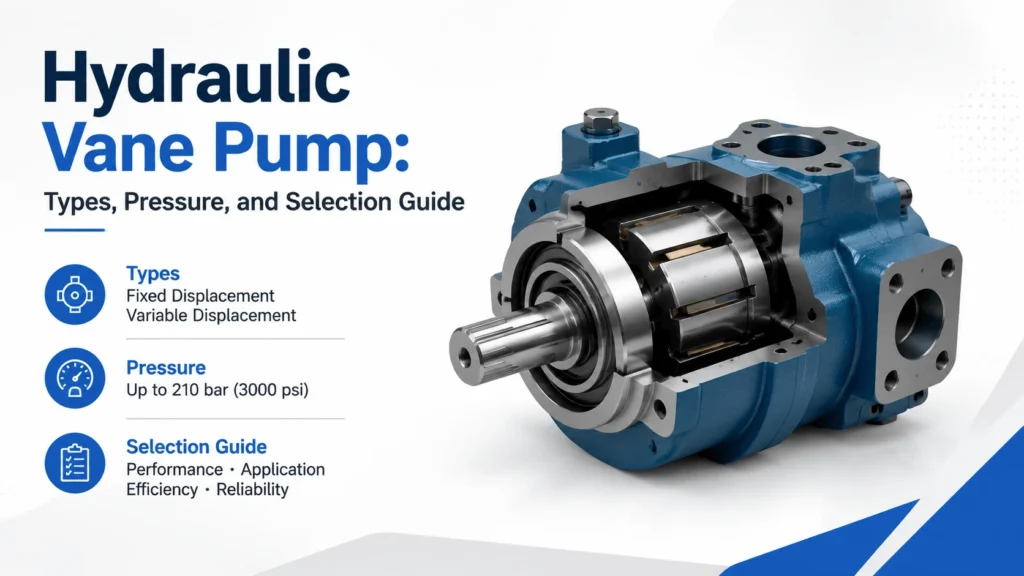 Hydraulic Vane Pump- Types, Pressure, and Selection Guide