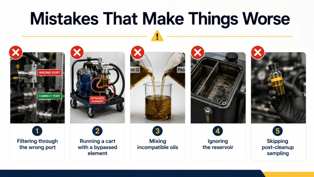 Mistakes That Make Things Worse