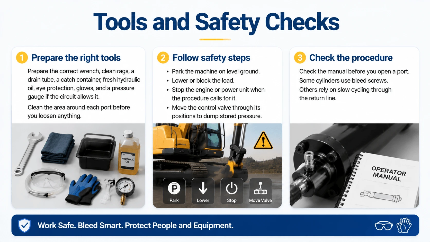 Tools and Safety Checks