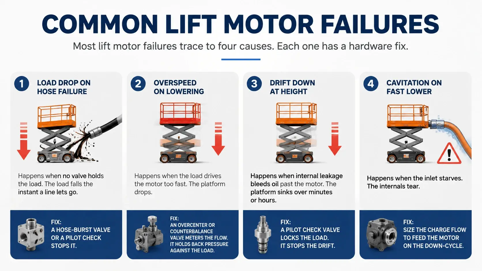 Common Lift Motor Failures
