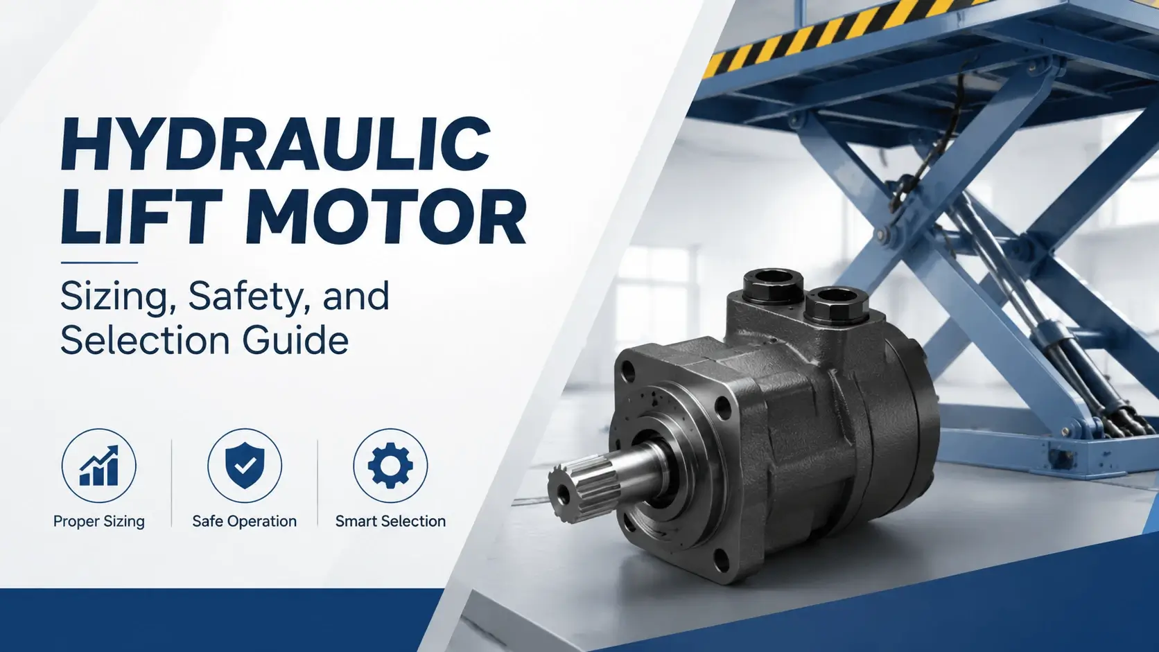 Hydraulic Lift Motor- Sizing, Safety, and Selection Guide