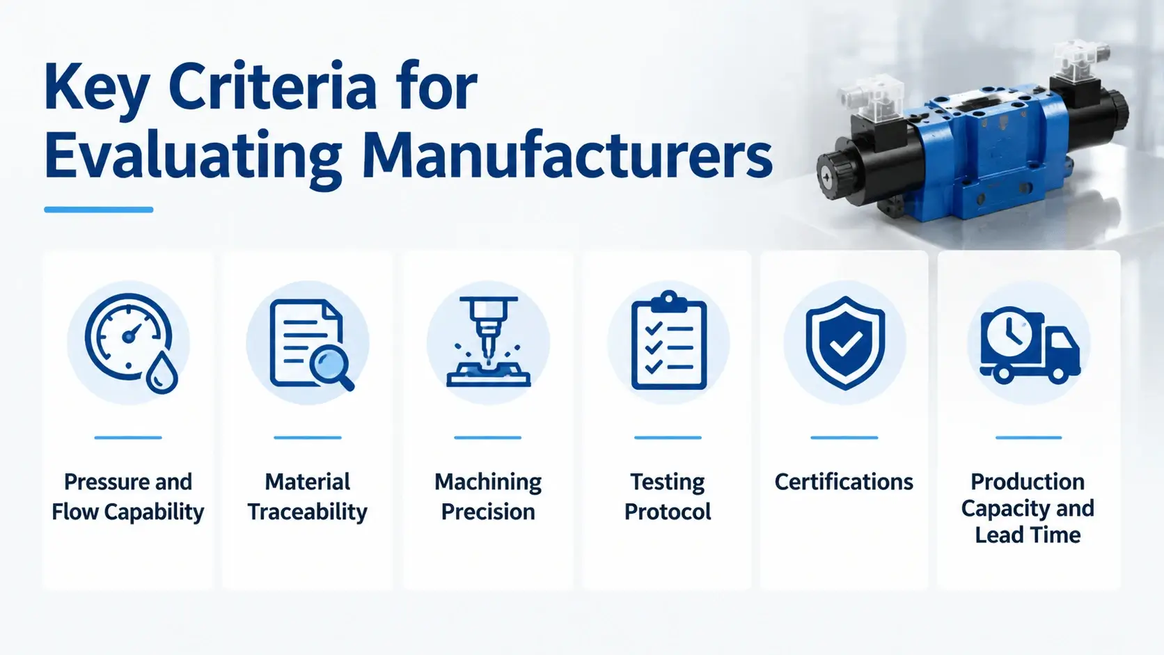 Key Criteria for Evaluating Manufacturers